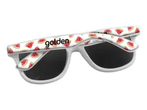Слънчеви очила Dolox в чисто бяло – елегантни и UV защитни