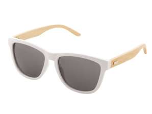 Слънчеви очила Colobus в бяло, модерен дизайн, стилни и защитни