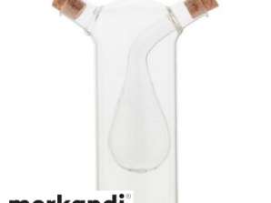 Transparente Vinaigrette Flasche für Öl und Essig   Elegantes Küchenaccessoire