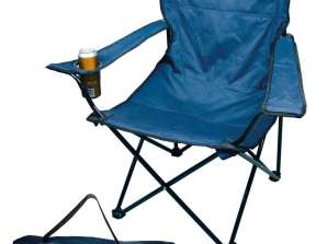 Yosemite Folding Chair in Dark Blue – Stylish & Comfortable for on the Go