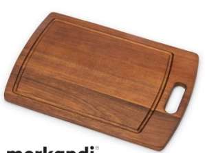 Durable Large Acacia Wood Cutting Board Durable board for effortless cutting in the kitchen