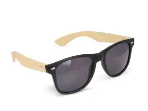 Ochelari de soare Justin RPC cu ochelari de protecție UV400 Bamboo Black