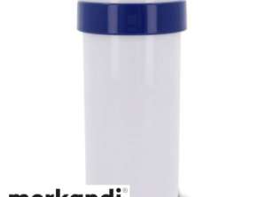 Drinking cup Fresh 360 ml White/Blue Modern plastic cup for cold and hot drinks