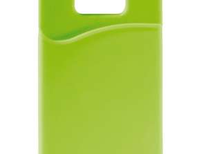 Porte-cartes en silicone vert clair pour smartphones Pratique et élégant