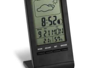 Black Electronic Weather Station High Precision Measurements