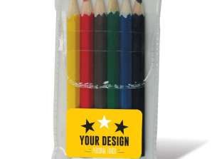 Colored pencils in protective case Neon color assortment High-quality drawing pencils for vibrant works