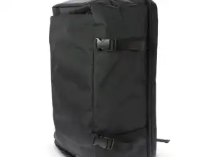 Laptop Backpack and Short Trip Bag 30L – Black and Versatile