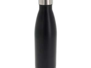 Пляшка для води Swing 500 мл – стильна чорна пляшка для води для активного повсякденного життя