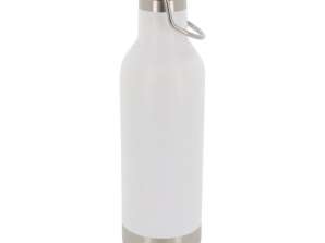 Rozsdamentes acél vákuumlombik 400ml fehér duplafalú termosz palack erős és stílusos