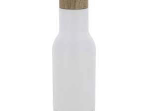 Пляшка для води Gustav 340 мл, компактна та стильна біла