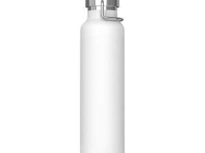 Bouteille isotherme Skyler 650ml en isolation élégante blanche