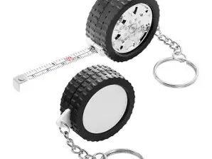Maßband Reifen   Schwarz/Weiß Präzises und robustes Messwerkzeug im einzigartigen Design