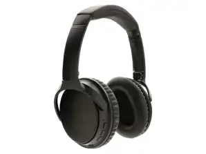 Bežične ANC slušalice crne Bluetooth slušalice s aktivnim poništavanjem buke