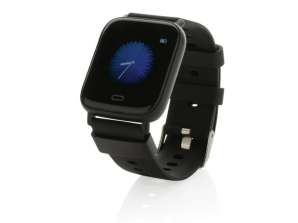 Fit Watch in Black made of RCS certified recycled TPU - Eco-friendly
