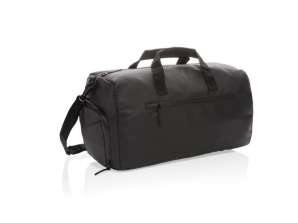 Trendovska črna torba za vikend PVC brezplačna elegantna potovalna možnost