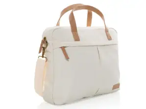 Impact AWARE™ Laptop Tasche  16 oz. rCanvas  Off White  Umweltfreundlich