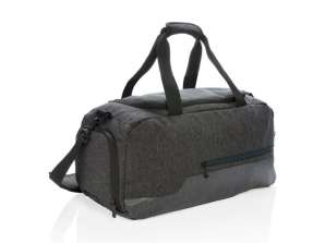 900D vikend/športna torba brez PVC črna - robustna in okolju prijazna torba