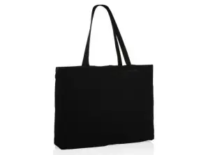 Impact AWARE™ Recycled Cotton Shopper 145g Jet Black – Eco Conscious & Stylish