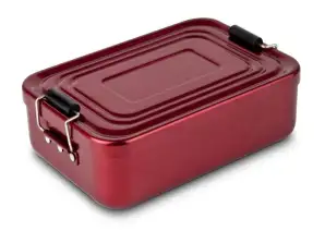 ROMINOX ebéddoboz Quadra Red Robusztus és stílusos élelmiszertároló doboz az étkezésekhez útközben