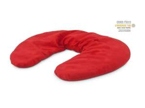 Relax grains neck pillow in red Warming comfort pillow for relaxation