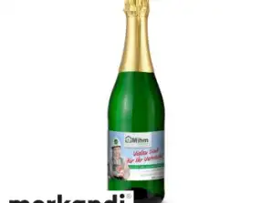 Exquisite Green Sparkling Wine Cuvée 0 75L with Gold Capsule Pure Luxury