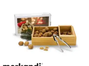 Coffret cadeau : élégant coffret de noix 'Nux Deluxe' - parfait pour les gourmets