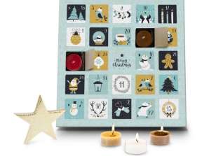 Šarmantne božićne mirisne svijeće Adventski kalendar – svečana predbožićna radost
