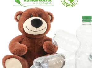 MiniFeet Recycle Bear Nature i brunt – miljøvennlig dekorativ figur