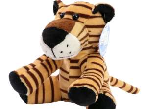 MiniFeet Tiger Figur David i Lysebrun – Eksotisk Dekoration