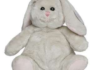MiniFeet Bunny Martha Grey Plüss Nyuszi puha és aranyos dekoráció és játékok ajándékötlete