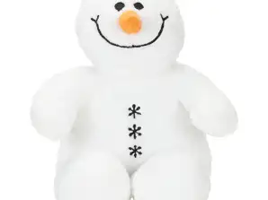 MiniFeet Sněhulák Sven Bílá Plyšová hračka pro děti Roztomilý zimní dárek