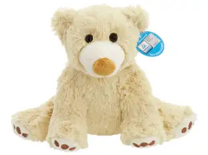 Cuddly Soft MiniFeet Bear Rail Small Light Brown Stuffed Bear Soft Toy Plush Toy