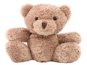 Cuddly soft MiniFeet Bear Merle beige stuffed bear cuddly toy plush toy