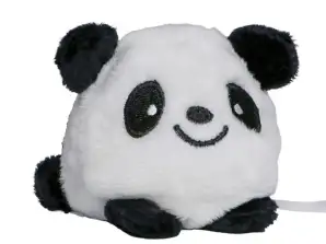 MiniFeet Panda Figure in Black and White – Cute Animal Decoration