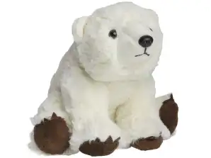 MiniFeet Polar Bear Lia White Stuffed Bear Soft Toy Plush Toy