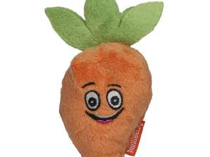 MiniFeet gulrot oransje plysj grønnsak Myk og livlig dekorasjon og leketøy