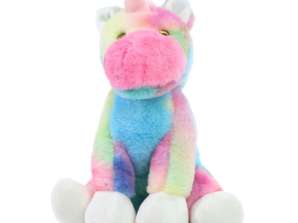 MiniFeet Licorne Lulu Peluche Multicolore Corne Magique & Câlin Jouets & Décoration