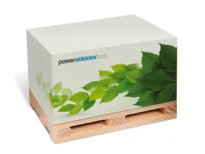 Recycling Sticky Notes Pallet Cuboids Eco-Friendly Office Supplies