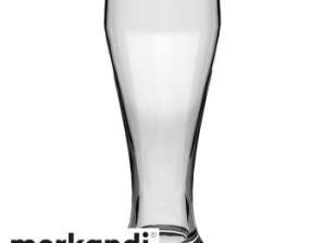 Bavaria beer glass 0.5l with 1c print clear glass & traditional