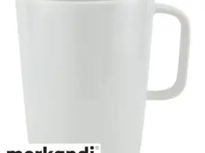 Tasse en porcelaine Glasgow 280ml Blanc Tasse de haute qualité Lavable au lave-vaisselle Design élégant