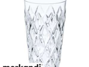 Large CRYSTAL L Drinking Glass 450ml – Clear & Stylish