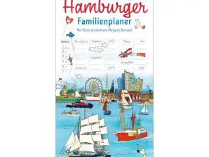 Comic & Cartoon Humor Calendar Hamburg Family Planner for Creative Organization