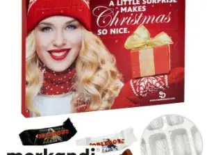 Premium Adventskalender mit Toblerone Mix – Personalisiert für festliche Freude