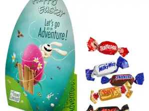 Konturierte Eierschachtel mit Celebrations Schokolade  Personalisierbar