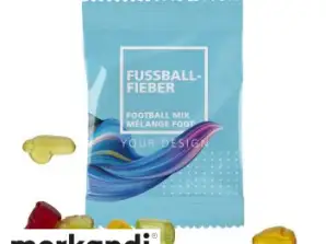 Fußballfieber Fruchtgummi 10g Tüten   Für echte Fans