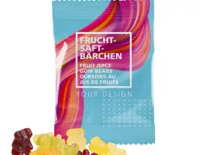 Ours en jus de fruits Sachets de 10g – Plaisir intense des fruits