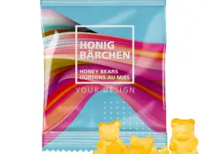 Bonbons gélifiés Honey Bear - Doux et naturels