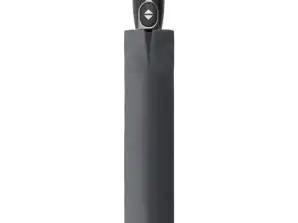 Hafif şemsiye Fiber Magic AOC gri: Sağlam, katlanabilir, otomatik, hareket halindeyken ideal