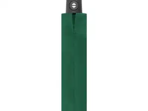Compacte opvouwbare paraplu Hit Magic groen: Gemakkelijk opvouwbaar, robuust en ideaal voor onderweg