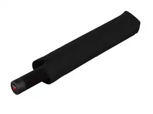 Összecsukható esernyő U.090 ultra könnyű XXL kézi kompakt fekete színben Könnyű méretű és könnyen használható
